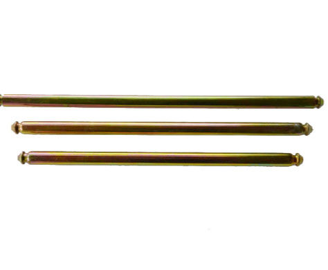 Plastic / Steel Plate Trash Can Replacement Hollow Axle Of Dustbin Wheel